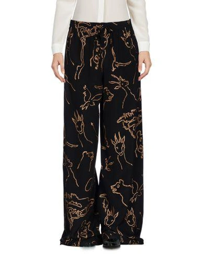 Valentino Casual Pants In Black