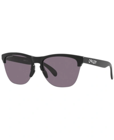 Oakley Frogskins Prizm Grey Gradient Square Mens Sunglasses Oo9374 937449 63 In Black
