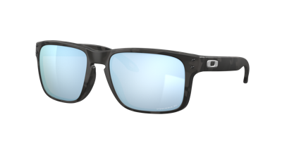 Oakley Men's Polarized Prizm Sunglasses, Oo9102 Holbrook In Prizm Deep Water Polarized