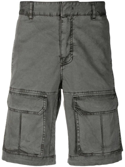 Juunj Juun J Pocket Detail Cargo Shorts In Grey
