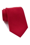 Nordstrom Rack Oleta Solid Silk Tie In Red