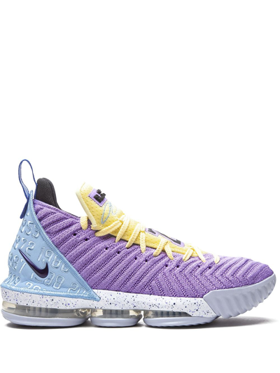 Nike Lebron 16 Sneakers In Purple