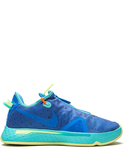 Nike Pg4 Gatorade Gamer Exclusive Sneakers In Blue