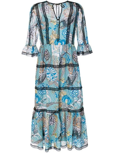 Temperley London Shire Printed Dress | ModeSens