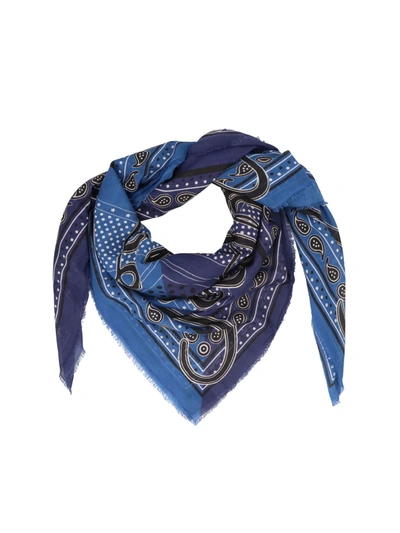 Faliero Sarti Monica Pashmina In Blue