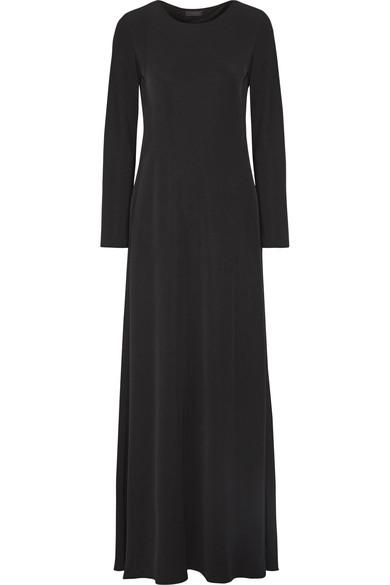 the row white gown