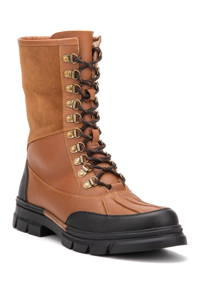 Reserved Footwear Cognite Faux Fur Lined Boot In Tan