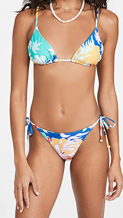 Mikoh Catalina Bikini Top In Bright Flower