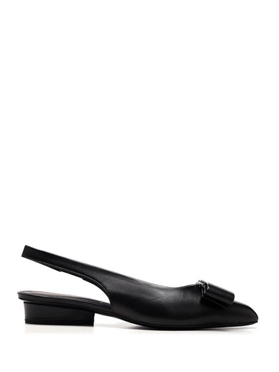 Ferragamo Salvatore  Women's Black Other Materials Sandals