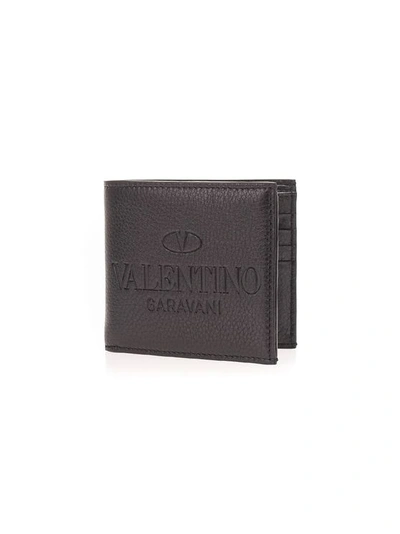 Valentino Garavani Men's Black Other Materials Wallet