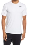 Nike Dri-fit Static Training T-shirt In White