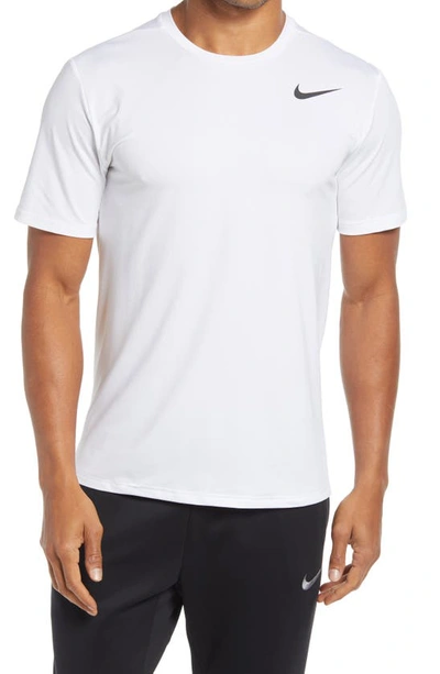 Nike Dri-fit Static Training T-shirt In White