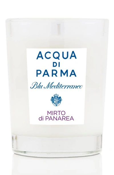 Acqua Di Parma Blu Mediterraneo Mirto Di Panarea Scented Candle 200g In Multi