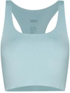 Girlfriend Collective Tommy Recycled-fibre Medium-impact Sports Bra In Sky