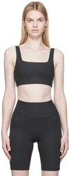 Girlfriend Collective Tommy Recycled-fibre Medium-impact Sports Bra In Black