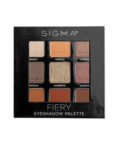 Sigma Beauty Fiery Eyeshadow Palette