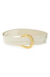 9011-White/ Plaster-Gold