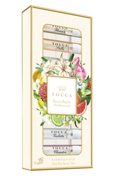 Tocca Travel Size Eau De Parfum Discovery Set Usd $28 Value In Assorted