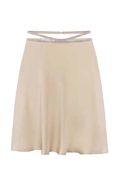 Nué Silk Mini Skirt