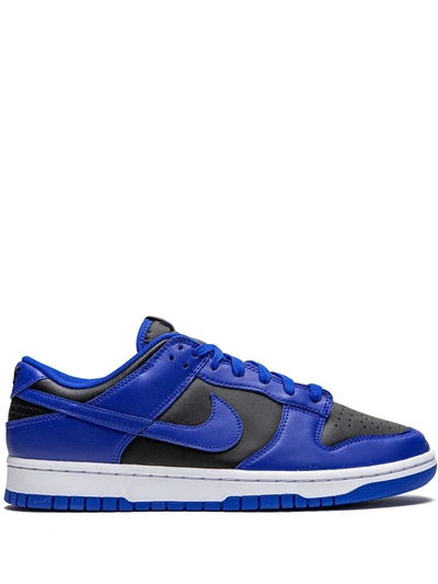 Nike Kids' Dunk Low Retro Trainers In Black/blue/white