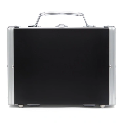 Comme Des Garçons Black Aluminum Trunk Bag In 1