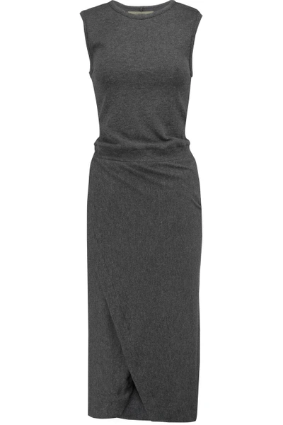 Enza Costa Wrap-effect Jersey Dress | ModeSens