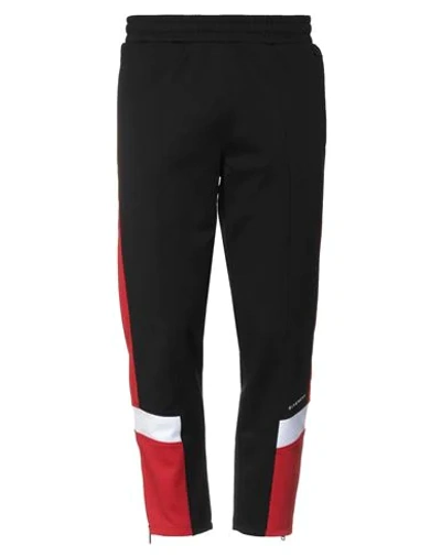Givenchy Pants In Black Cotton In Black Cyclamin White
