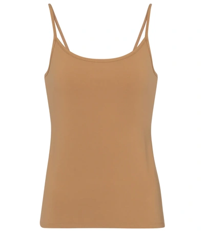 The Row Brixton Stretch-jersey Camisole In Tan