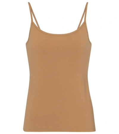 The Row Brixton Stretch-jersey Camisole In Beige
