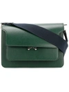 Marni Trunk Shoulder Bag In Green