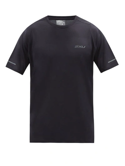 2xu Light Speed Woven Technical T-shirt In Black