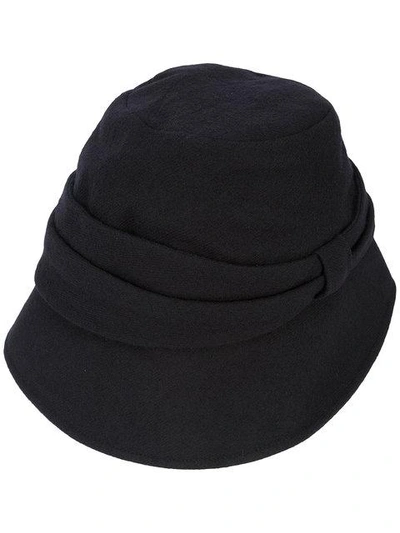 Y's Bucket Hat In Black