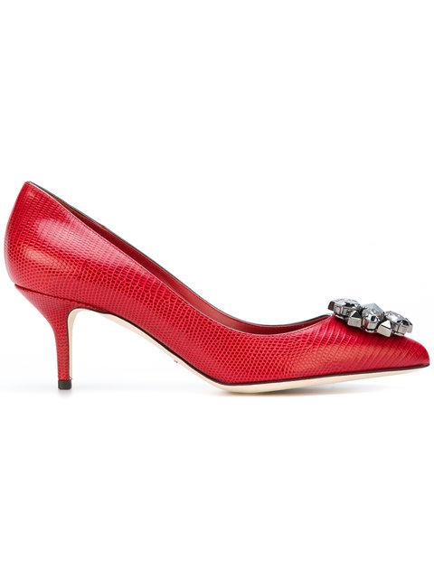 Dolce & Gabbana Bellucci Pumps - Red | ModeSens