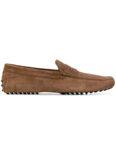 Tod's Casual Loafers In Brown