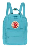 Fjall Raven Mini Kånken Water Resistant Backpack In Deep Turquoise