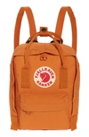 Fjall Raven Kanken Mini Burnt Orange Backpack 23561-160