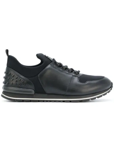 Tod's Lace Up Sneakers - Black