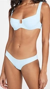 L*space Camellia Underwire Bikini Top In Pool