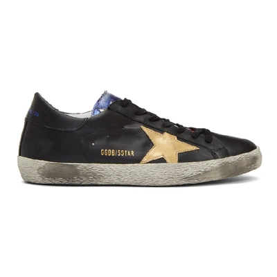 Golden Goose Black & Multicolor Superstar Sneakers