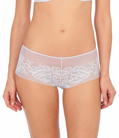 Natori Flora Lace Hipster Briefs In Baby Blue