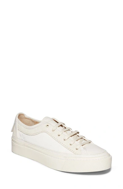 Allsaints Women's Milla Suede & Canvas Low Top Sneakers In Cream