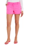 Vineyard Vines Everyday Stretch Cotton Shorts In Knockout Pink
