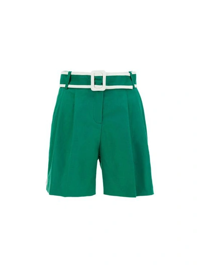 Tara Jarmon Sora Bermuda Shorts In Green