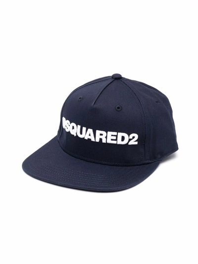 Dsquared2 Kids Cap For For Boys And For Girls In Dark Blue