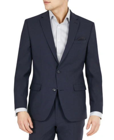 Bar Iii Men's Slim-fit Wool Suit Jacket, Created For Macy's In Navy