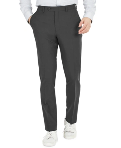 Bar Iii Men's Slim-fit Wool Suit Pants, Created For Macy's In Black