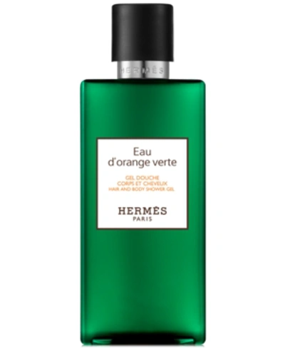 Hermes Eau D'orange Verte Hair & Body Shower Gel, 6.7-oz. In No Color