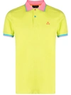 Peuterey Short-sleeved Polo Shirt In Green