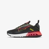 Nike Air Max 2090 Big Kids' Shoes In Dark Smoke Grey,high Voltage,white,bright Crimson