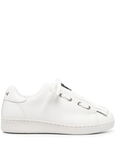 A.p.c. White Sacai Edition Julietta Minimal Sneakers